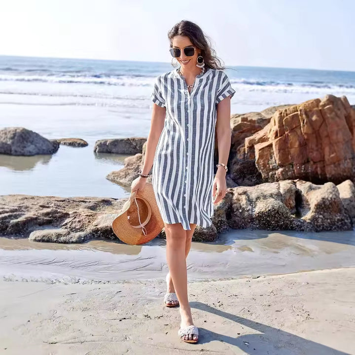 Nola | Breezy Stripe Dress