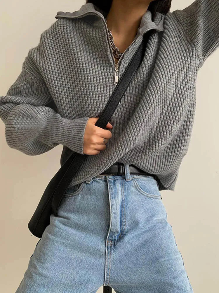 1+1 FREE | Terri - Oversized Turtleneck Sweater
