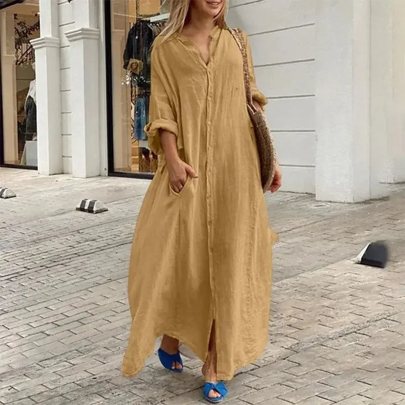 Alara | Breezy Button-Down Elegance