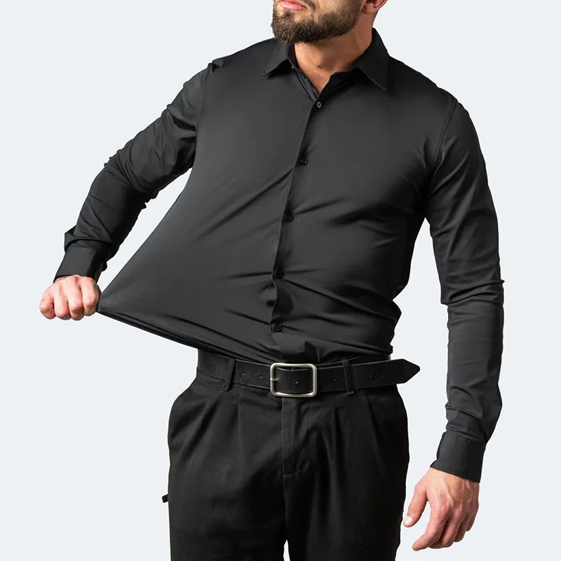 1+1 FREE | Benjamin - Athletic Stretch Shirt