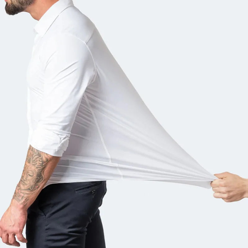 1+1 FREE | Benjamin - Athletic Stretch Shirt