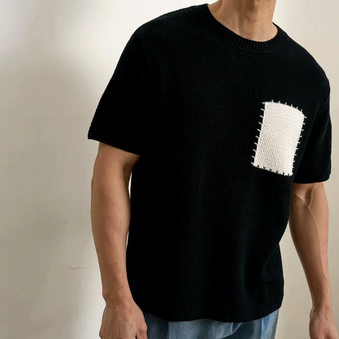 Milo | Knitted Texture Tee