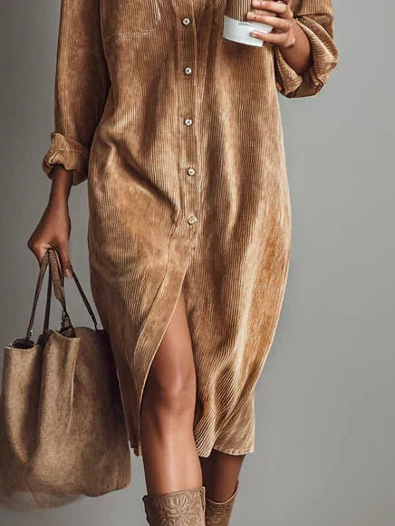 Skye | Relaxed Button-Down Shirt Dress