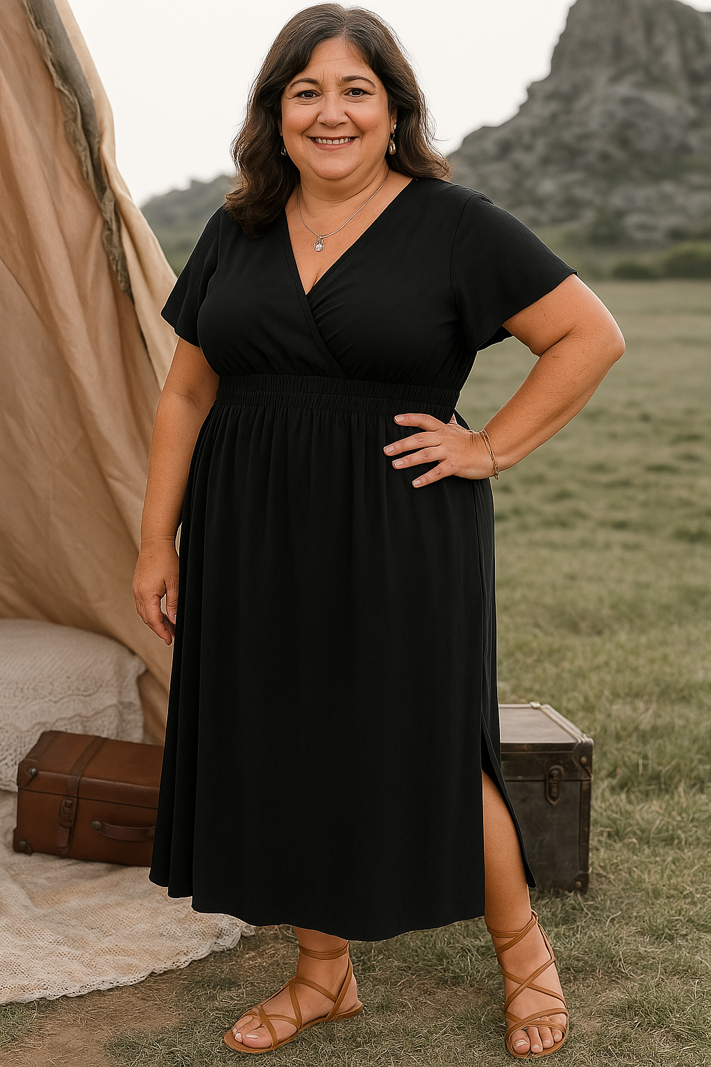 1+1 FREE | Harriet - Tummy Coverage Dress