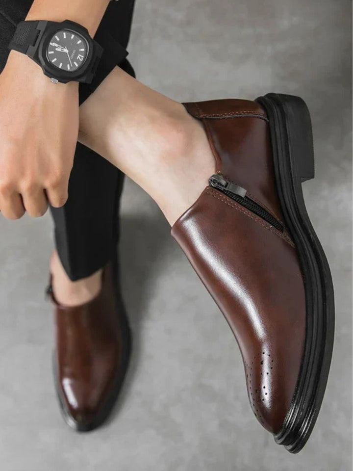 Brun Prestige Leather Loafers