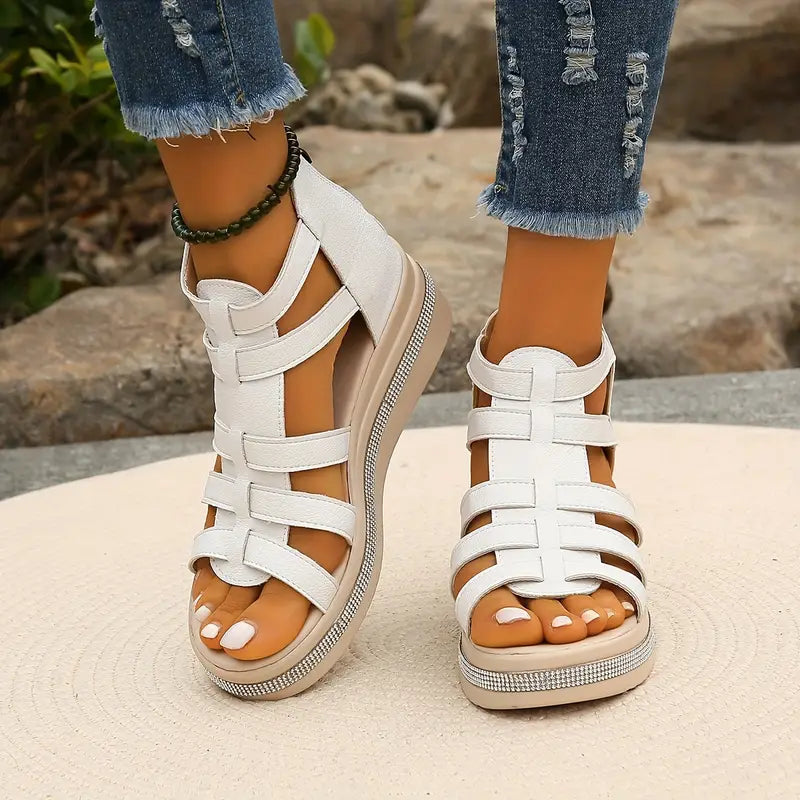 Zarela | Elegant Wedge Sandals