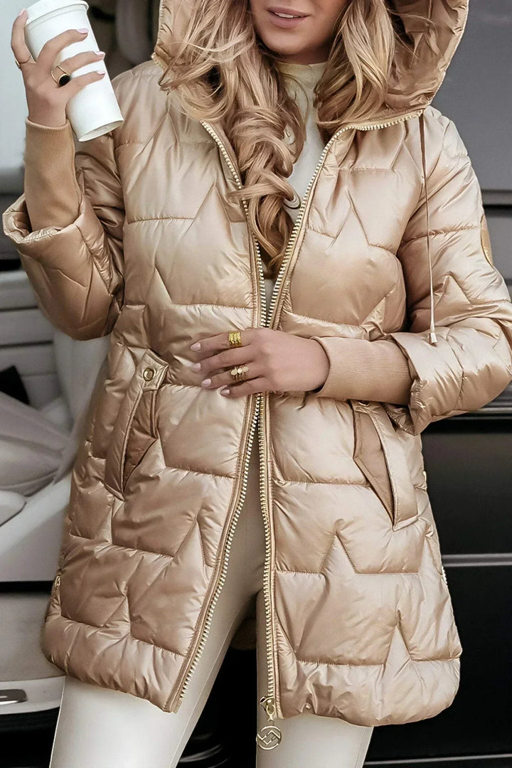 Lina | Quilted Hooded Jacket