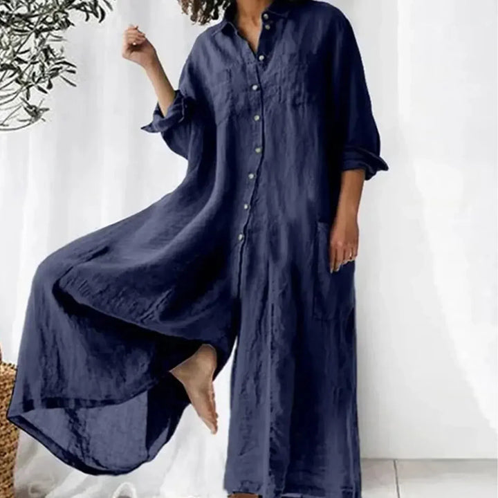 Juliane | Oversized Shirt Dress – Relaxed, Polished & Timeless