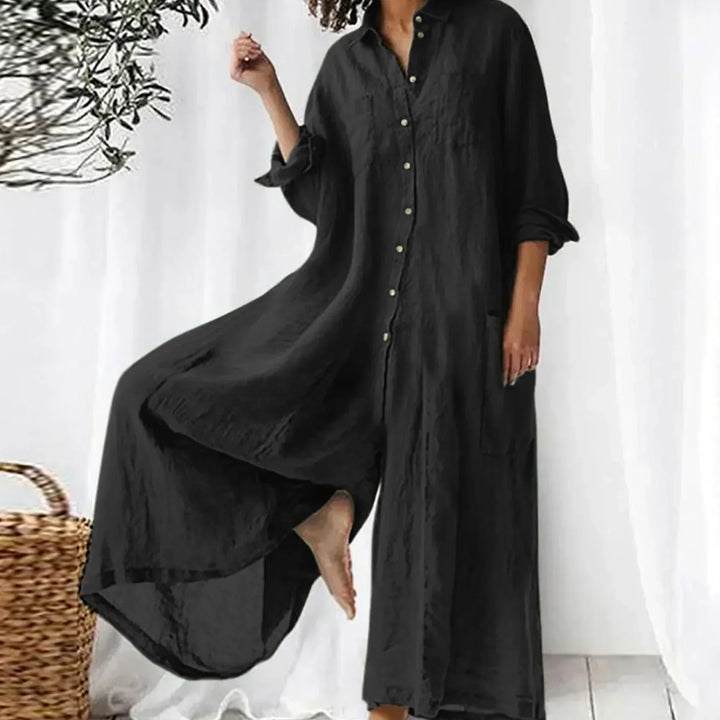 Juliane | Oversized Shirt Dress – Relaxed, Polished & Timeless