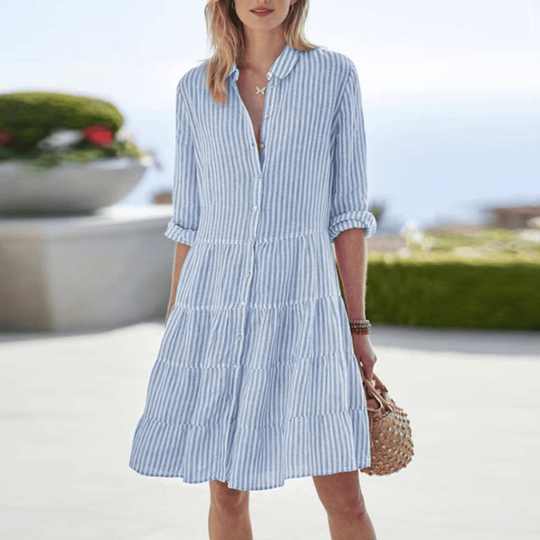 Reya | Flowy Striped Dress That Moves with You