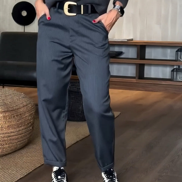 Mathilda – Striped Tailored Pants