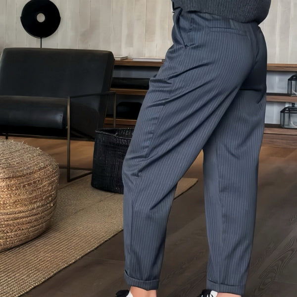 Mathilda – Striped Tailored Pants